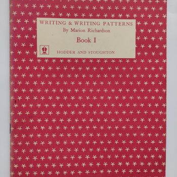 Richardson, Marion.  Vintage Schrijfmethode. Writing & Writing Patterns dl. 1 t.e.m. 5.  met Teacher's Book. Engelstalig. Set van 6.
